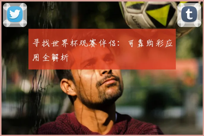 寻找世界杯观赛伴侣：可靠购彩应用全解析